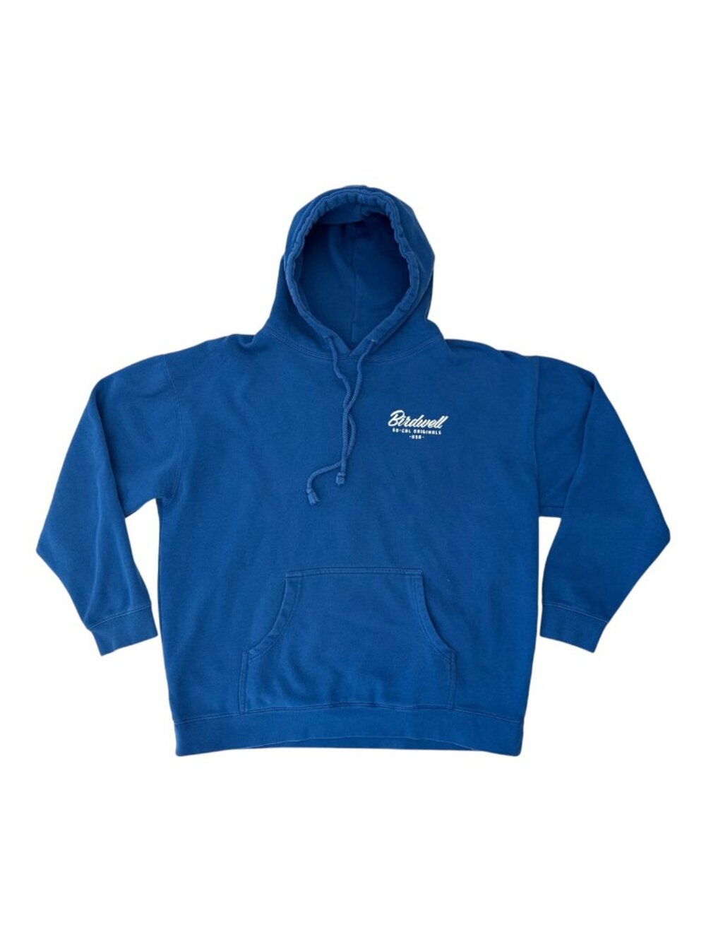 Birdwell Beach Britches Hoodie Men's XL Blue Wish You Were Here Pullover
